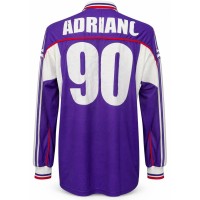 Maglia Adriano Gara Fiorentina 20012002 Home Manica Lunga Toyota