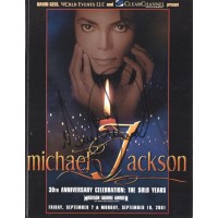 Autografo Michael Jackson su libro Michael Jackson 30th Anniversary