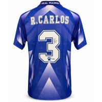 Maglia Real Madrid Roberto Carlos 199697 Kelme third autografata