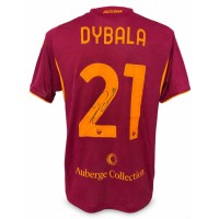 Maglia Roma Dybala 202526 adidas home Authentic autografata