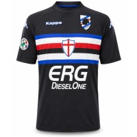 Maglia Sampdoria Bonanni 200607 Nera Manica Corta Preparata