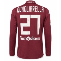 Maglia Torino Quagliarella Autografata 201415 Home Preparata