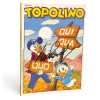 Autografo di Max Pezzali su rivista Topolino n3680 Ed Speciale Max