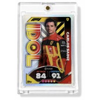 Autografo Carlos Sainz su card Topps Formula 1 Ferrari