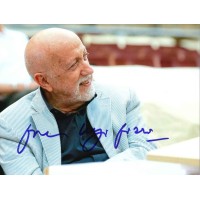 Autografo Pierluigi Pizzi su fotografia ritratto