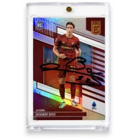 Edoardo Bove autografo su card Panini Donruss Elite Roma