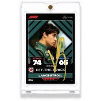 Card Topps F1 Lance Stroll autografata