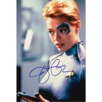 Jeri Ryan autografo su foto Seven of Nine
